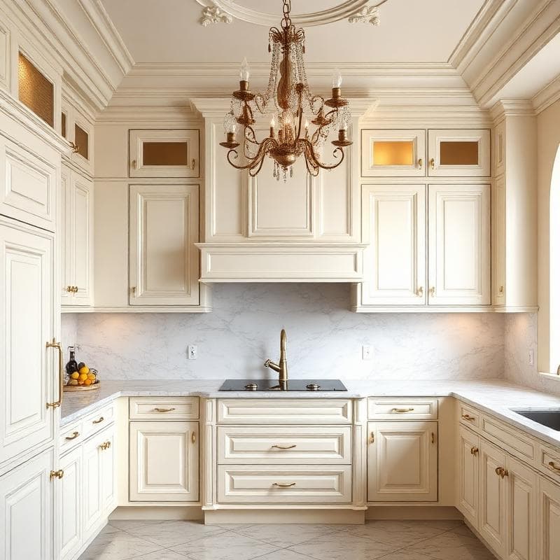 Кухня в стиле современная классика — ул. Советская, Торжок, установка Kuhnitver